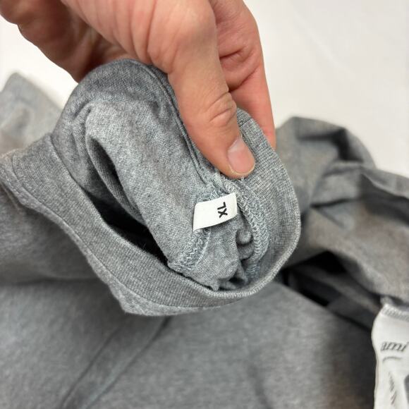 AMI Alexandre Mattiussi De Coeur Patch Logo Tee Shirt Women's XL - Picture 9 of 11